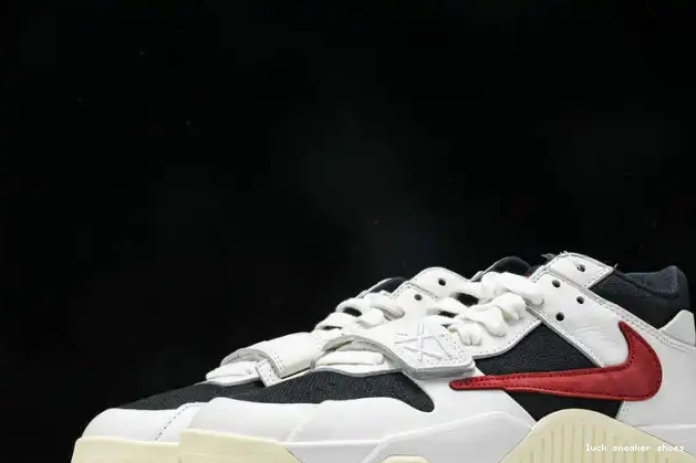 Reps LUCY Travis Jordan TR x Jack Scott University FZ8117-101 Jumpman Red 0511